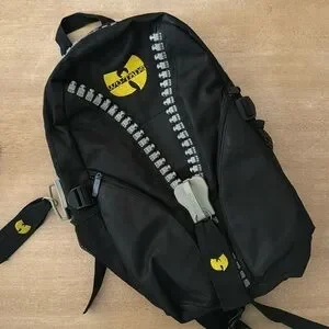 Bags | Rare Vintage Wutang Backpack With Double Big Zipper